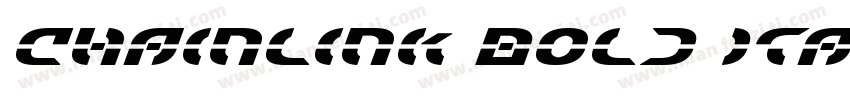 Chainlink Bold Itali字体转换